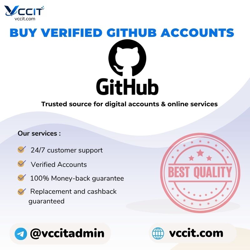 Buy Verified GitHub Accounts - 100% Safe Personal & Business