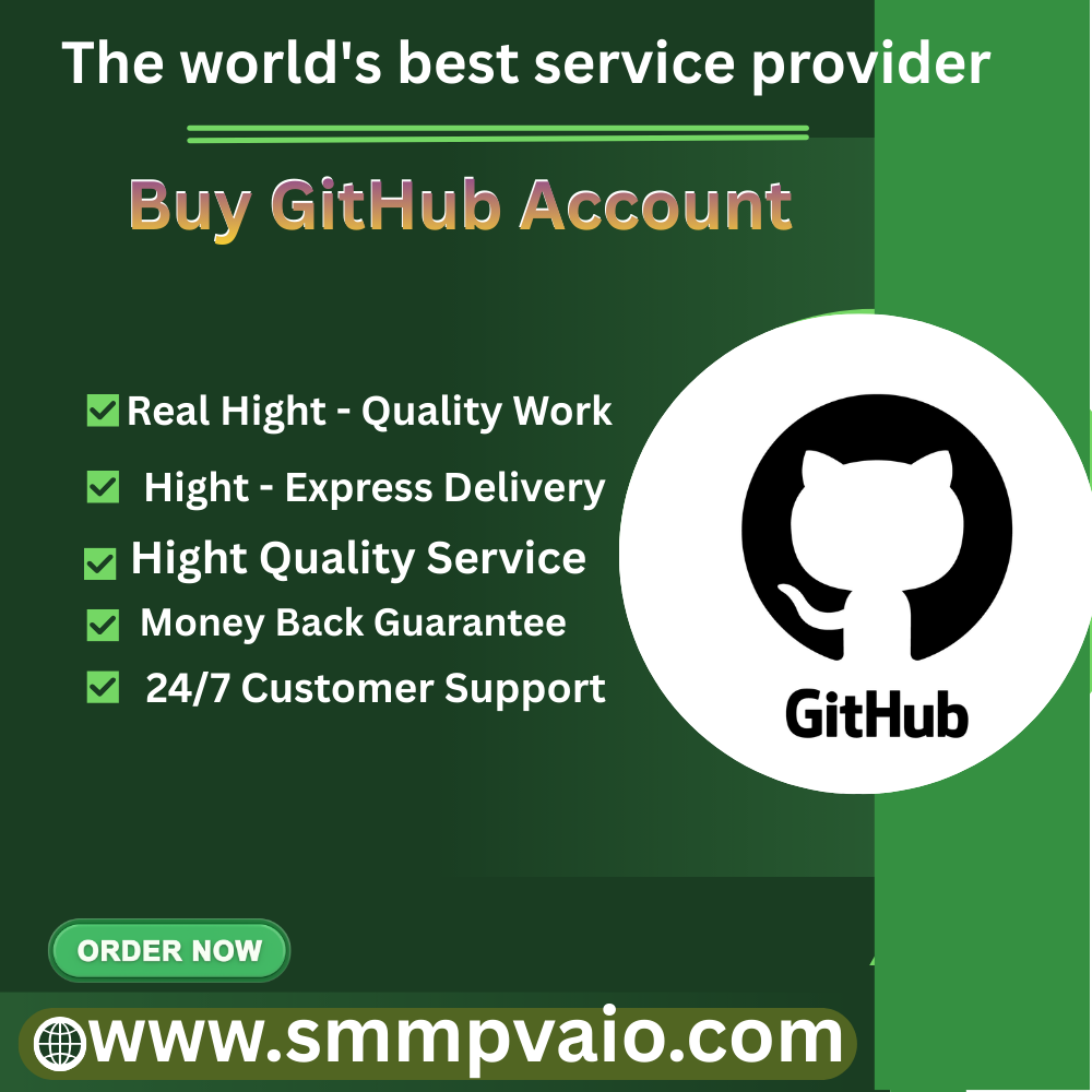 Buy GitHub Account - 100% best Bulk (PVA, Old)